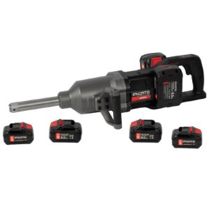 Akumulatorski udarni odvijač, 4000 Nm 1” dugi prihvat – Set od 4 x 8 Ah