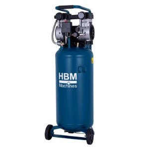 Vertikalni tihi kompresor bez ulja 50 L 10 bar 1000 W