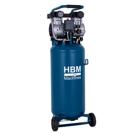 Vertikalni tihi kompresor bez ulja 50 L 10 bar 1000 W