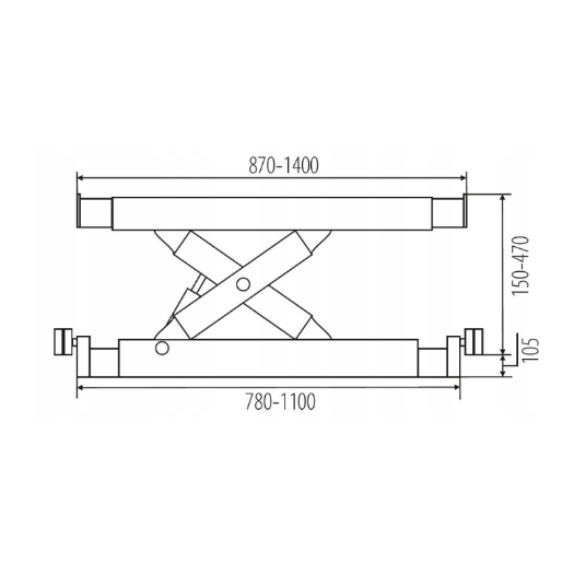 Četverostupna dizalica za geometriju 5,2 T, 400 V