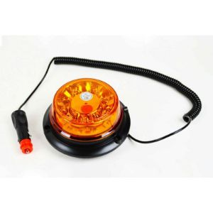 LED rotacijsko upozoravajuće svjetlo s magnetom 9 – 33 V, 12 LED, R65