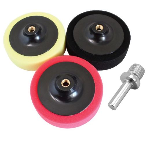 Set spužvi za poliranje automobila 150mm M14, 3 kom
