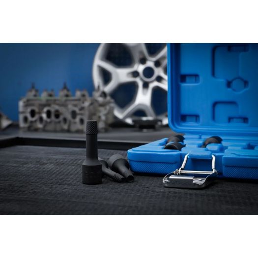 Set spiralnih nasadnih ključeva za vađenje oštećenih vijaka 2-10 mm 6 dijelova