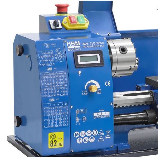 Vario tokarski stroj 210 s brzim izmjenjivačem