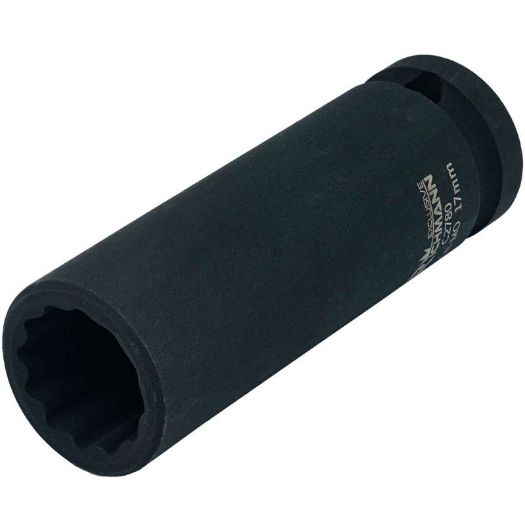 Duboki udarni nasadni ključ 12-kutni 1/2" 8 mm