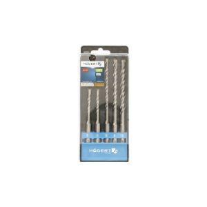 Set svrdla SDS Plus 5 kom, promjer : 5 mm, 2x 6 mm, 8 mm, 10 mm