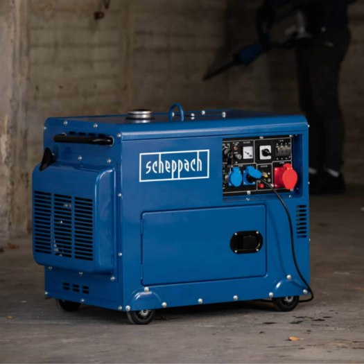 Diesel generator SG5200D 7,7 KS | 5000 W | Električni start | 2 x 230 V, 1 x 400 V