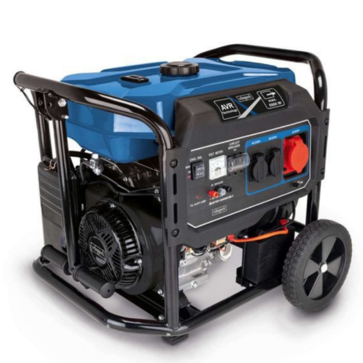 Benzinski generator SG7100x 5500W | 12KS | Električni start | 2x230V | 1x400V