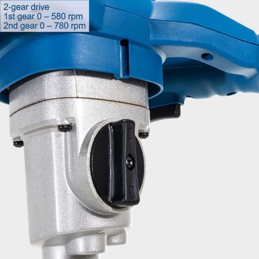 Miješalica za boju i mort PM1600 | 1600 W | 2 brzine | 0–580 o/min, 0–780 o/min
