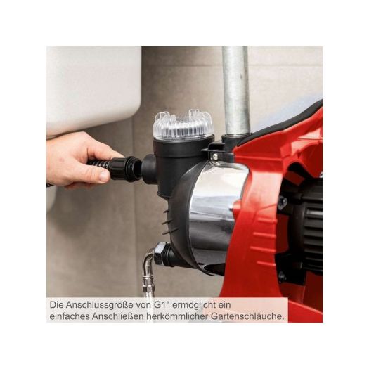Pumpa za vodu HWW1400 - 1300 W | 6000 L/h | spremnik 24 L |  4,8 bar