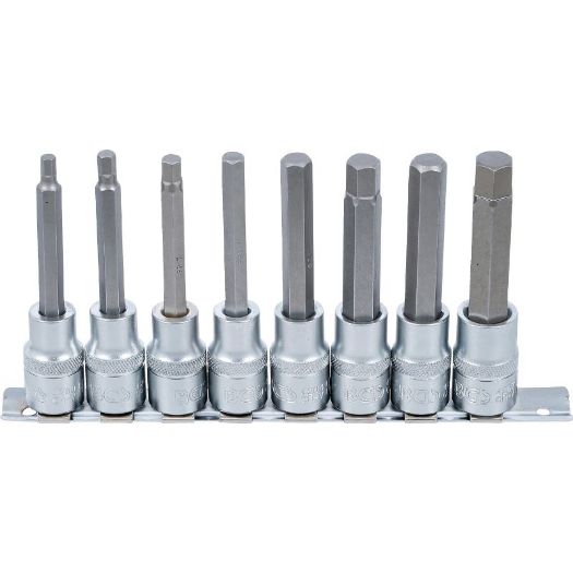 Set bit nastavaka | prihvat 1/2" | imbus 5 - 13 mm | 8-dijelni