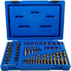 Set izvlakača vijaka i matica s lijevim svrdlima | 2 - 18 mm | 49-dijelni
