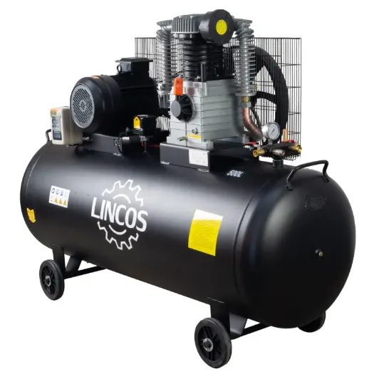 Klipni kompresor 500 L, 5,5 kW, 400 V, 12,5 bar