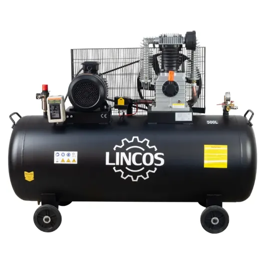 Klipni kompresor 500 L, 5,5 kW, 400 V, 12,5 bar