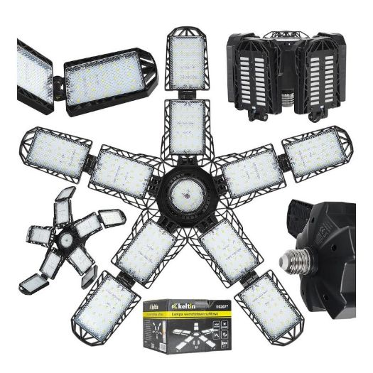 Sklopiva stropna LED radionička lampa | E27 | 90 W | 8300 lm | 6500 K