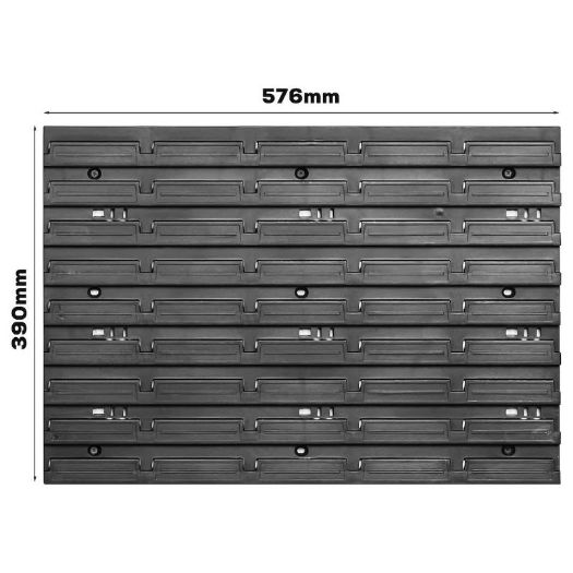 Radionički panel za alat | 8 panela | 2304 x 780 mm | 128 nosača