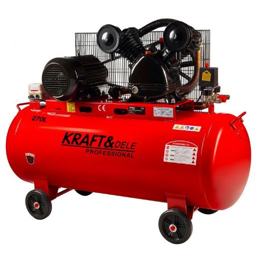 Uljni klipni kompresor 270 l, 380 V, 5,5 kW