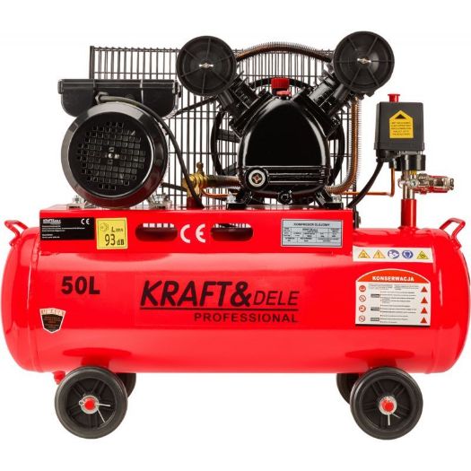 Uljni klipni kompresor 50 l, 230 V, 2,8 kW, 230 l/min