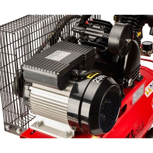 Uljni klipni kompresor 50 l, 230 V, 2,8 kW, 230 l/min