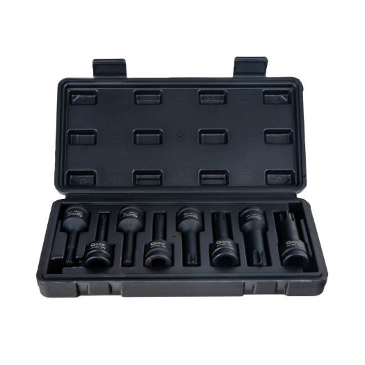 Set udarnih Torx ključeva | prihvat 1/2" | T30 - T80 | CR-MO | 8-dijelni