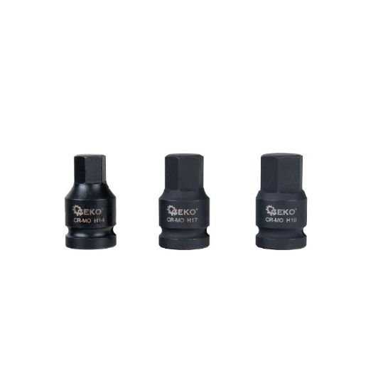 Set udarnih nasadnih ključeva | prihvat 1/2" | 12-kutni | CR-MO | 8-dijelni