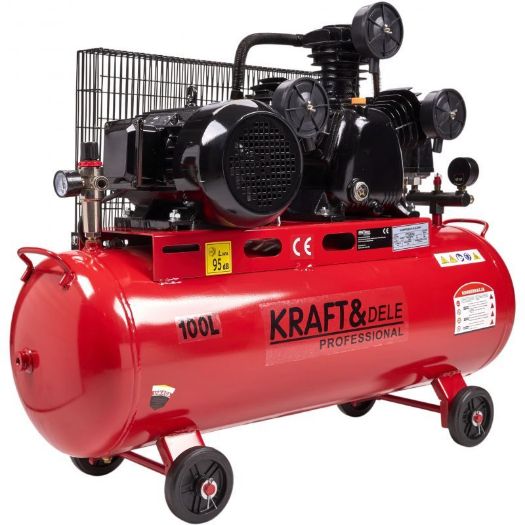 Uljni klipni kompresor 100 l, 400 V, 4,1 kW, 320 l/min