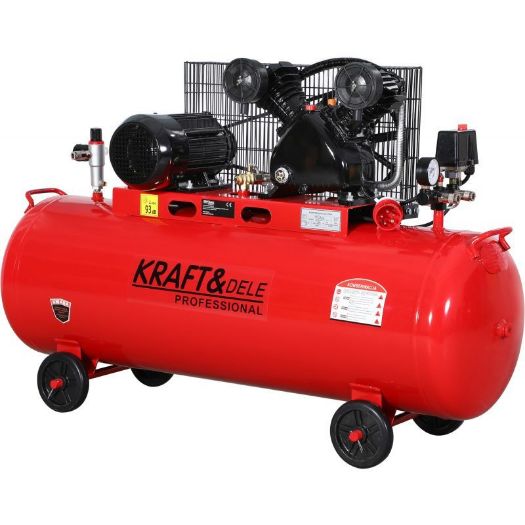 Uljni klipni kompresor 200 l, 400 V, 3,8 kW, 320 l/min