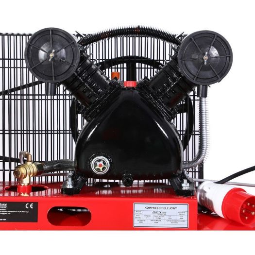 Uljni klipni kompresor 200 l, 400 V, 3,8 kW, 320 l/min