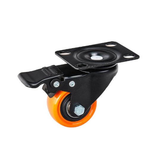 Set okretnih kotačića | 50 mm | 50 kg | 2 s kočnicom + 2 bez | 4 kom