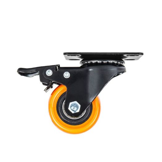 Set okretnih kotačića | 50 mm | 50 kg | 2 s kočnicom + 2 bez | 4 kom