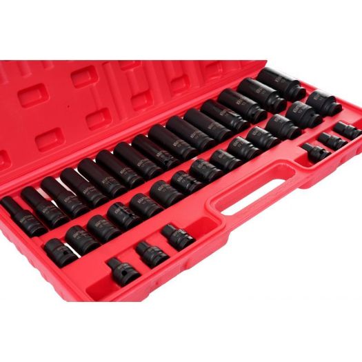 Set udarnih nasadnih ključeva | prihvat 1/2" | 35-dijelni