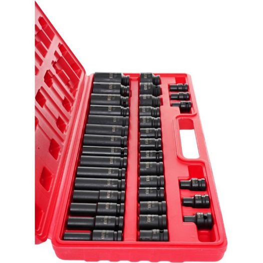 Set udarnih nasadnih ključeva | prihvat 1/2" | 35-dijelni