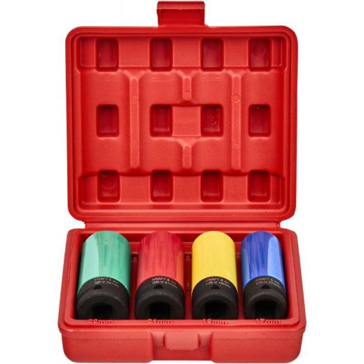 Set udarnih nasadnih ključeva | 4-dijelni