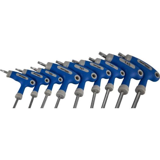 Set Torx ključeva s T-ručkom T10-T50, 9 kom