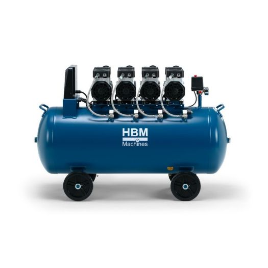 Tihi bezuljni kompresor 200 L, 3 kW / 4 KS, 230 V, 8 bar