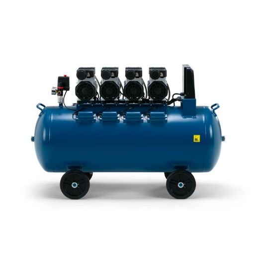 Tihi bezuljni kompresor 200 L, 3 kW / 4 KS, 230 V, 8 bar