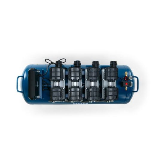 Tihi bezuljni kompresor 200 L, 3 kW / 4 KS, 230 V, 8 bar