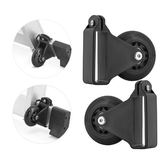 Kotači za aluminijske ljestve 65 mm, za stabilizator 60 × 20 mm, 2 kom