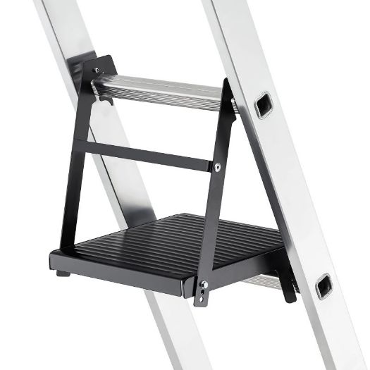 Univerzalna radna platforma za aluminijske ljestve 25 × 25 cm, nosivost 150 kg