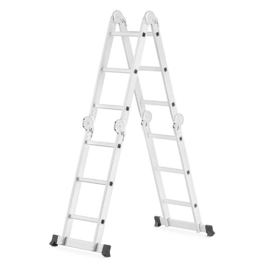 Višenamjenske zglobne aluminijske ljestve | 4x3 | ML-103