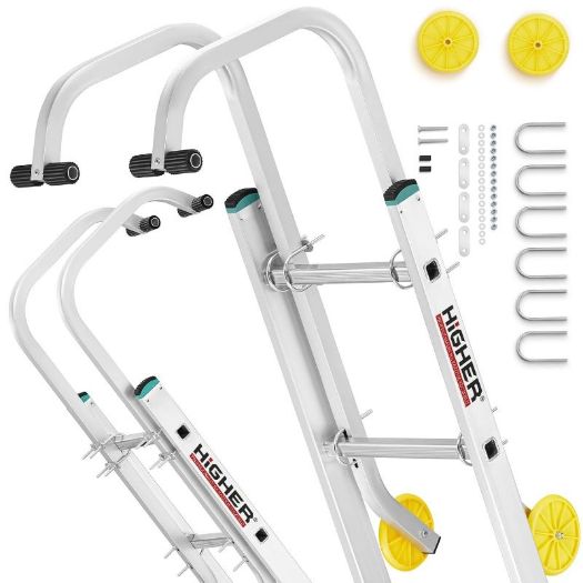 Univerzalni krovni nosač za ljestve | za sljeme krova | 150 kg
