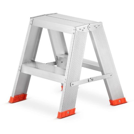 Dvostrane aluminijske ljestve | 2x2 gazišta