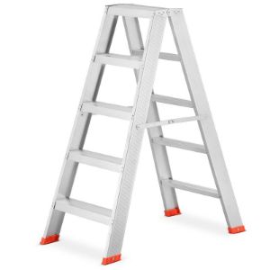 Dvostrane aluminijske ljestve | 2x5 gazišta