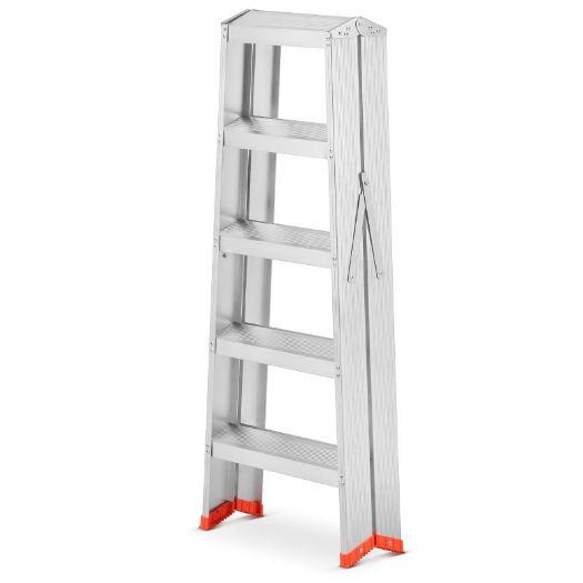 Dvostrane aluminijske montažne ljestve 2×5
