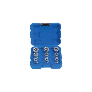 Set E-TORX nasadnih ključeva 1/2", E10 - E24, 9 kom