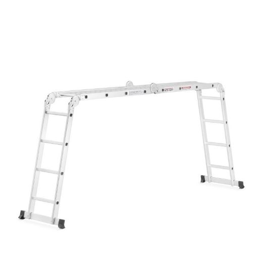 Višenamjenske zglobne aluminijske ljestve | 4x4 | ML-104