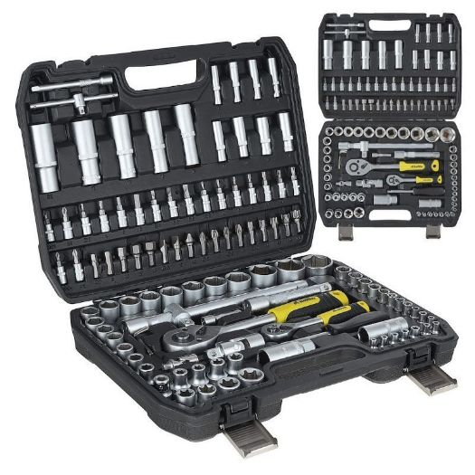 Set nasadnih ključeva 1/2", 1/4", 105 komada