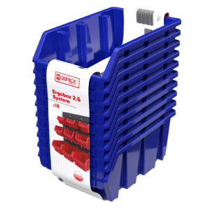 QBRICK Regular set modularnih radioničkih posuda, 10 kom