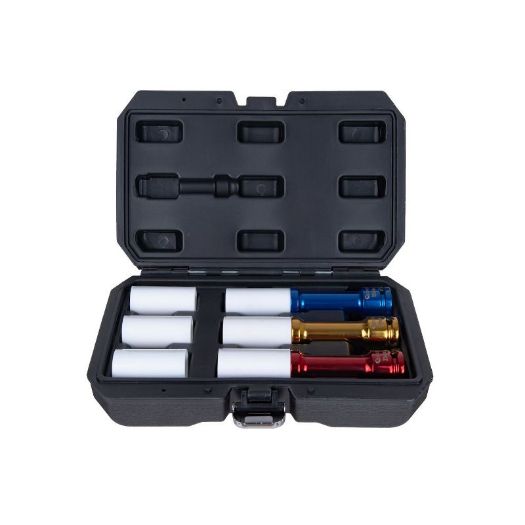 Set dugih udarnih nasadnih ključeva 1/2″, 17–21 mm, 150 mm, 3 kom