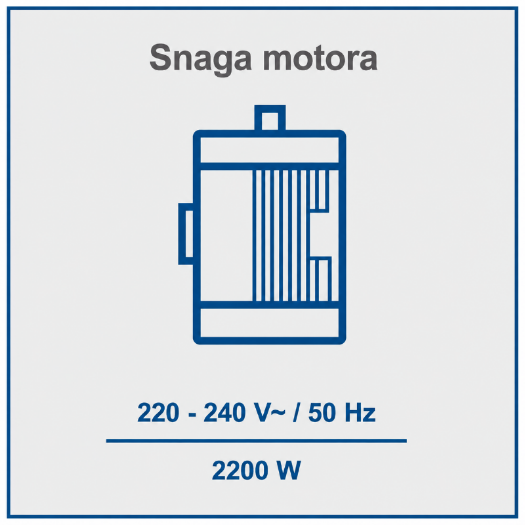 Horizontalni cjepač drva HL760LS, 7 T, 2200 W s postoljem